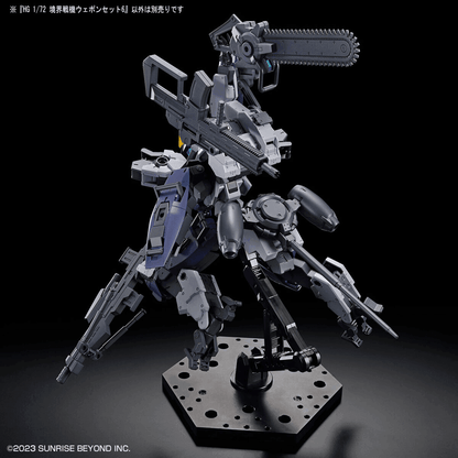 HG 1/72 AMAIM Warrior at the Borderline Weapon Set 6