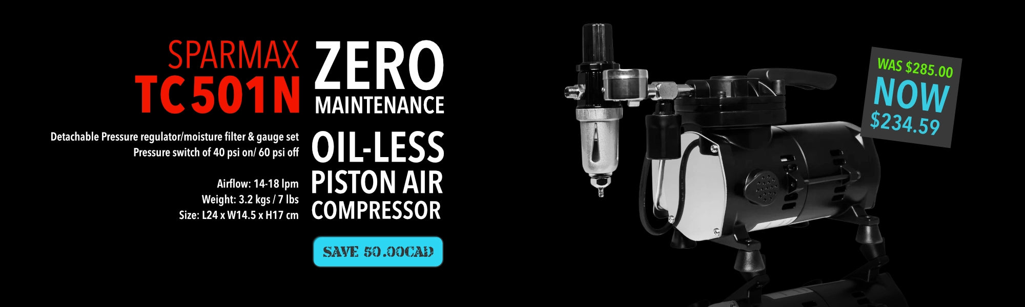 Sparmax TC-501 Compressor