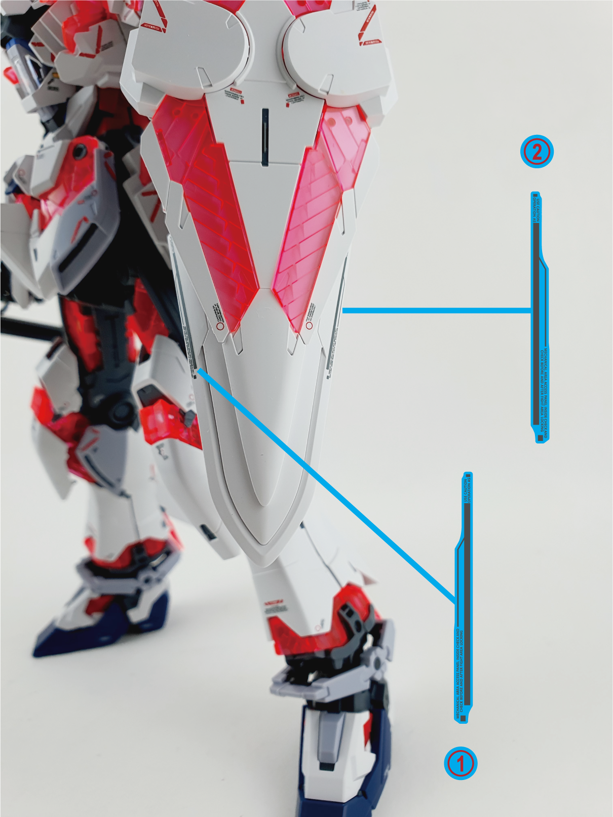MG 1/100 Narrative C-Packs Ver.Ka Water Decal [DELPI DECAL]