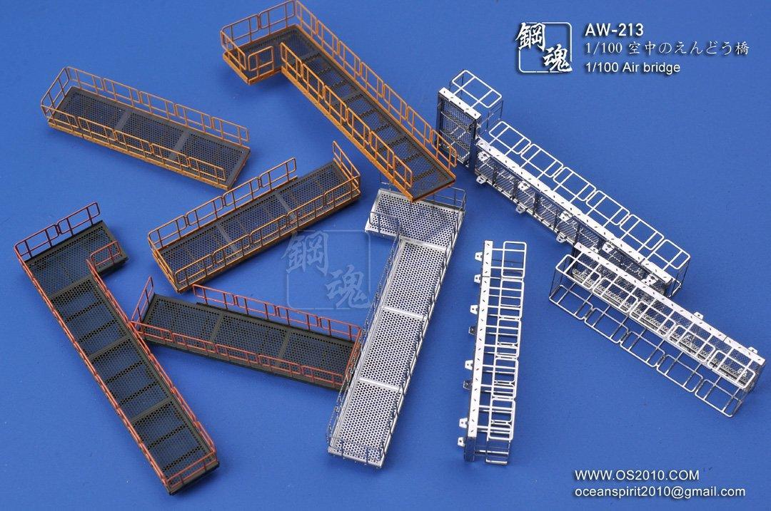 AW-213 - 1/100 Photo-Etch Air Bridge Detail Up Parts [Madworks] - Show Me What You Bot