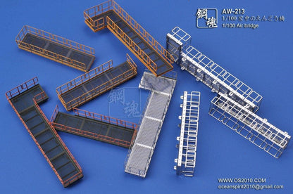 AW-213 - 1/100 Photo-Etch Air Bridge Detail Up Parts [Madworks] - Show Me What You Bot