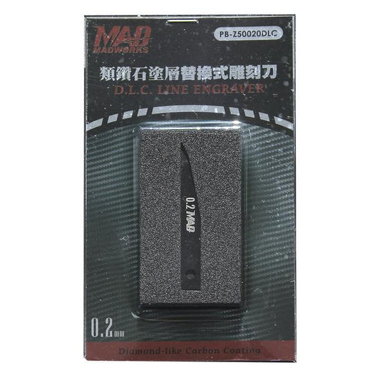Madworks - DLC50020 - (Diamond Like Coated) 0.2mm Chisel [Madworks] - Show Me What You Bot