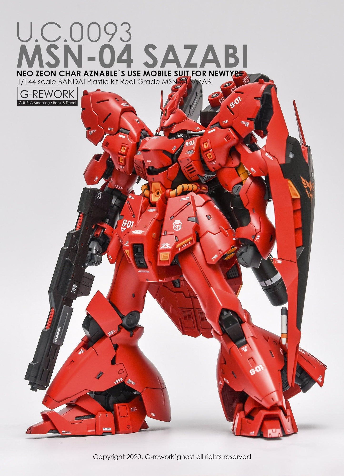 CD-RG29 - RG 1/144 MSN-04 Sazabi Water Decal 2.0 [G-REWORK] - Show Me What You Bot