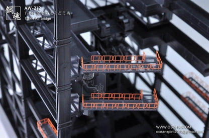 AW-212 1/144 Photo Etch Air Bridge Detail Up Parts [Madworks] - Show Me What You Bot