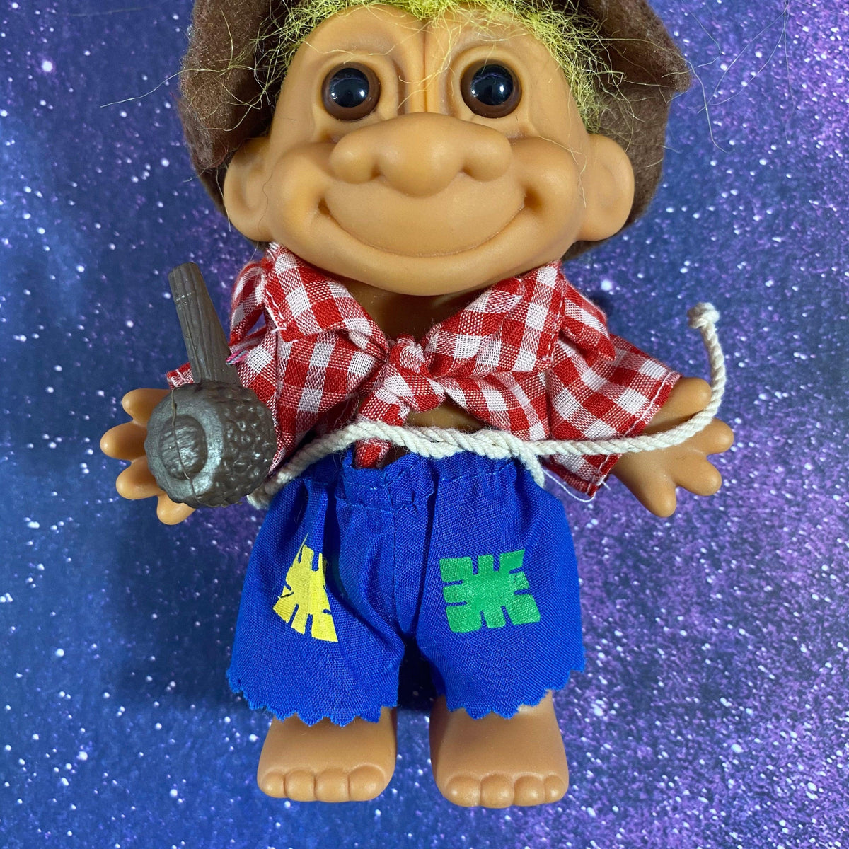 Scarecrow Troll Doll | 1990's Vintage Figure - Show Me What You Bot
