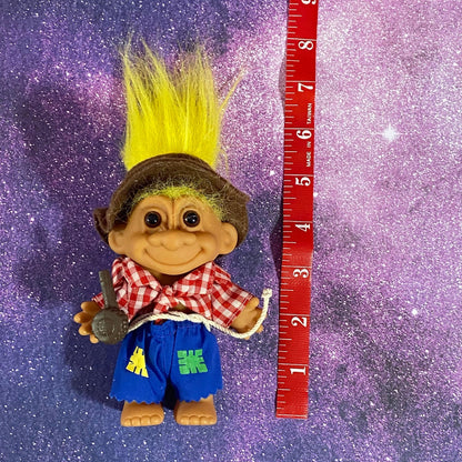 Scarecrow Troll Doll | 1990's Vintage Figure - Show Me What You Bot