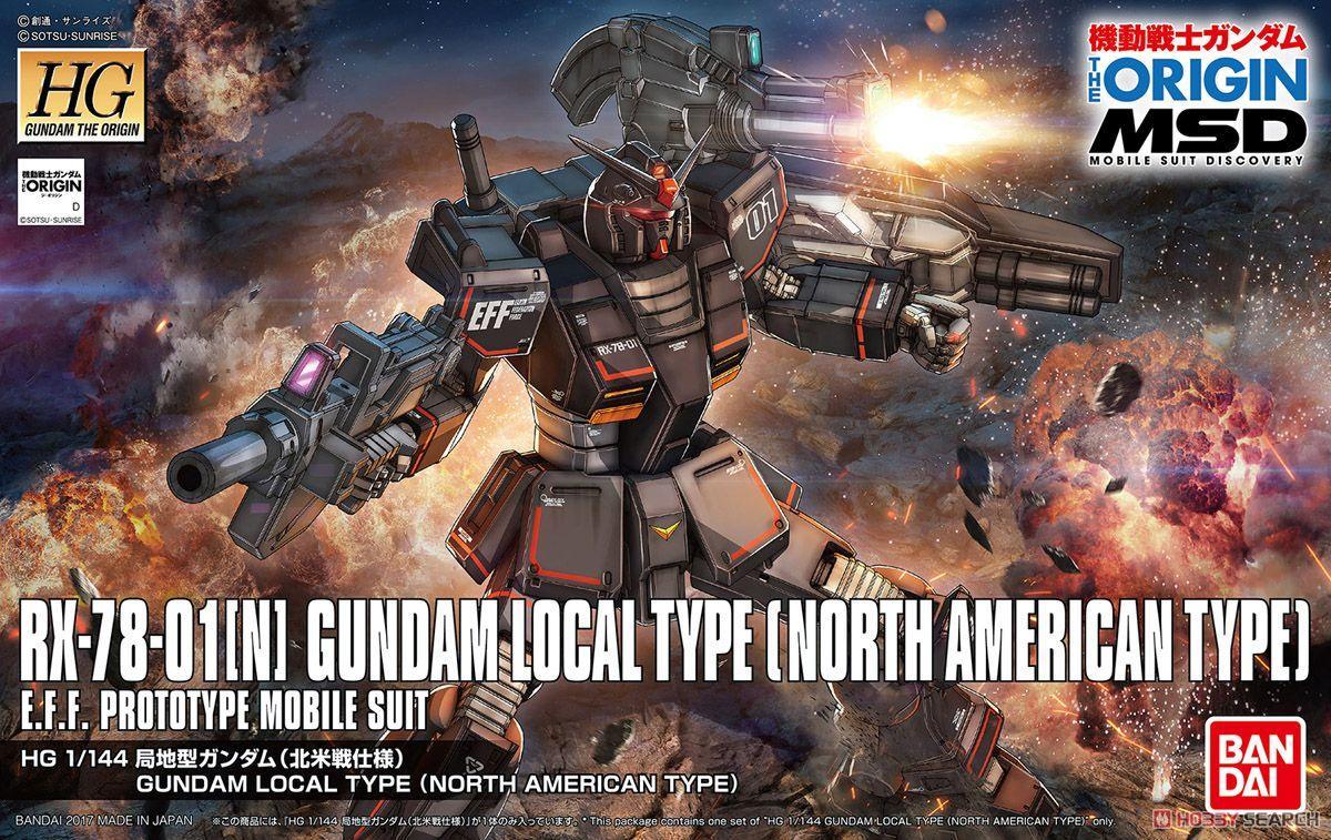 HG 1/144 The Origin - Gundam Local Type [North American Type] - Show Me What You Bot