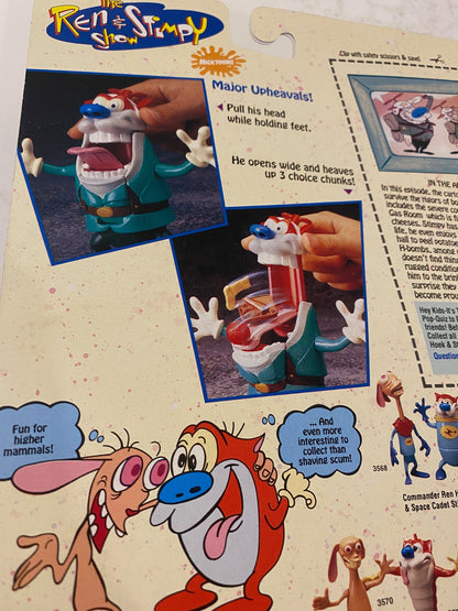 Boot Camp Stimpy | Primo Vintage Action Figure (In Box) - Show Me What You Bot