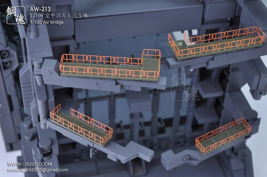 AW-213 - 1/100 Photo-Etch Air Bridge Detail Up Parts [Madworks] - Show Me What You Bot