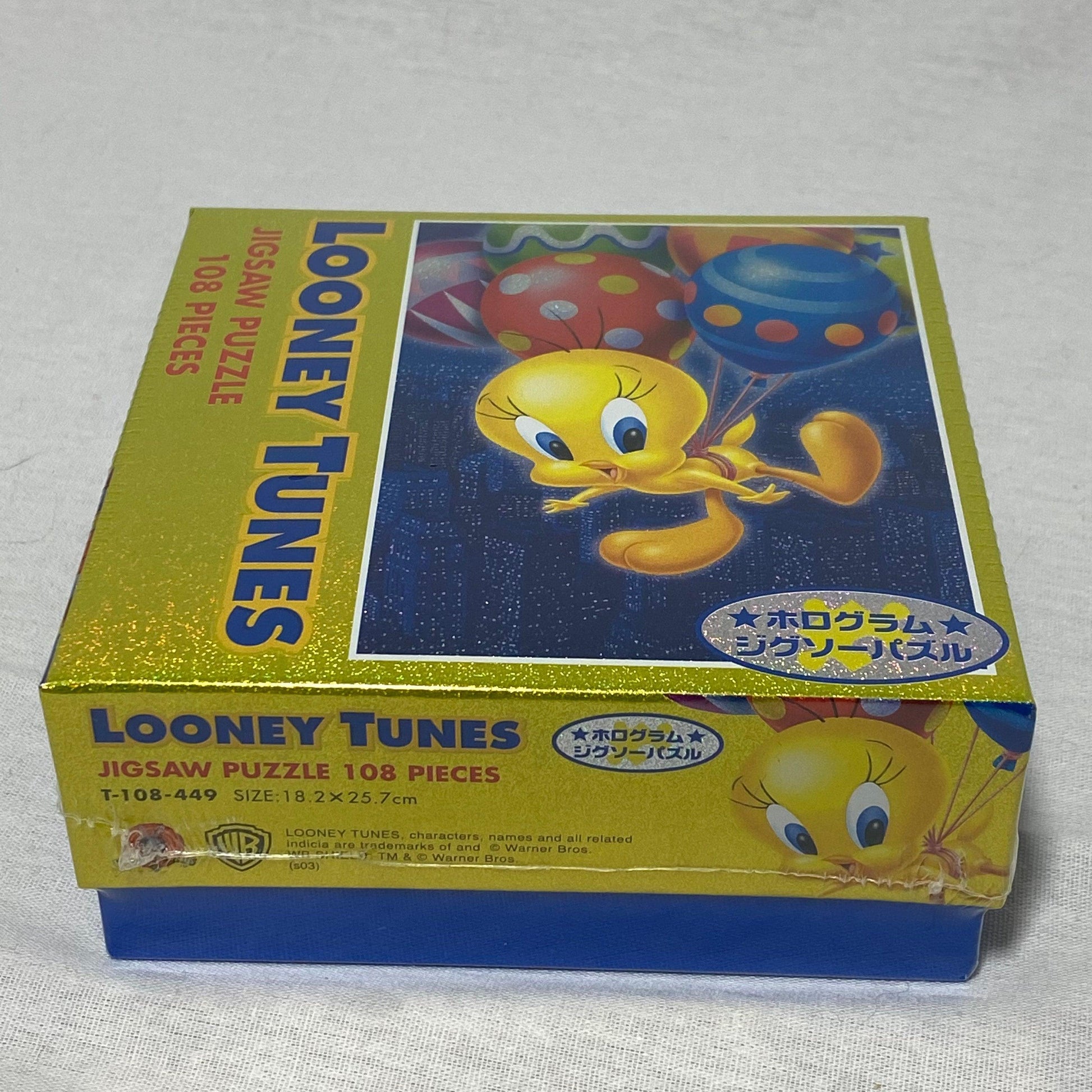 Looney Tunes Tweety Bird | Holographic | 108 Piece Jigsaw Puzzle | Warner Bros - Show Me What You Bot