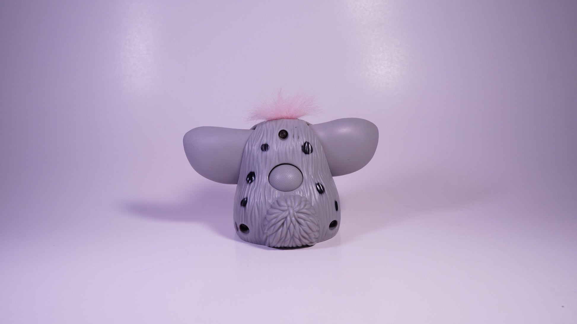 Shifty Eyes Furby [Grey and Pink] - Vintage Mcdonald's Toy - Show Me What You Bot
