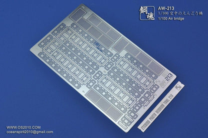 AW-213 - 1/100 Photo-Etch Air Bridge Detail Up Parts [Madworks] - Show Me What You Bot