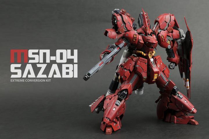 GK05-SAZABI - RG 1/144 Sazabi GK Conversion Kit [Madworks] - Show Me What You Bot