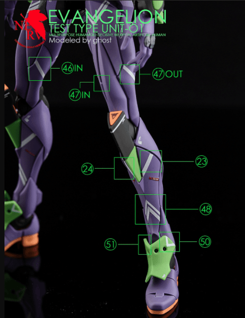 CD-RG-E01 - RG 1/144 Evangelion Unit-01 Water Decal [G-REWORK] - Show Me What You Bot