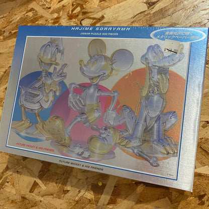 Future Mickey | Metallic 300 Piece Jigsaw Puzzle | Hajime Sorayama - Show Me What You Bot