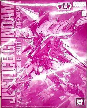 MG 1/100 Justice Gundam (Clear Color) Expo Limited - Show Me What You Bot