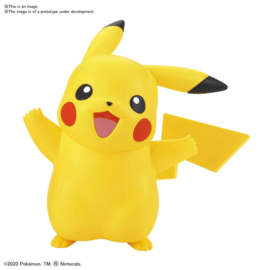Pokemon Model Kit Quick!! - 01 Pikachu - Show Me What You Bot