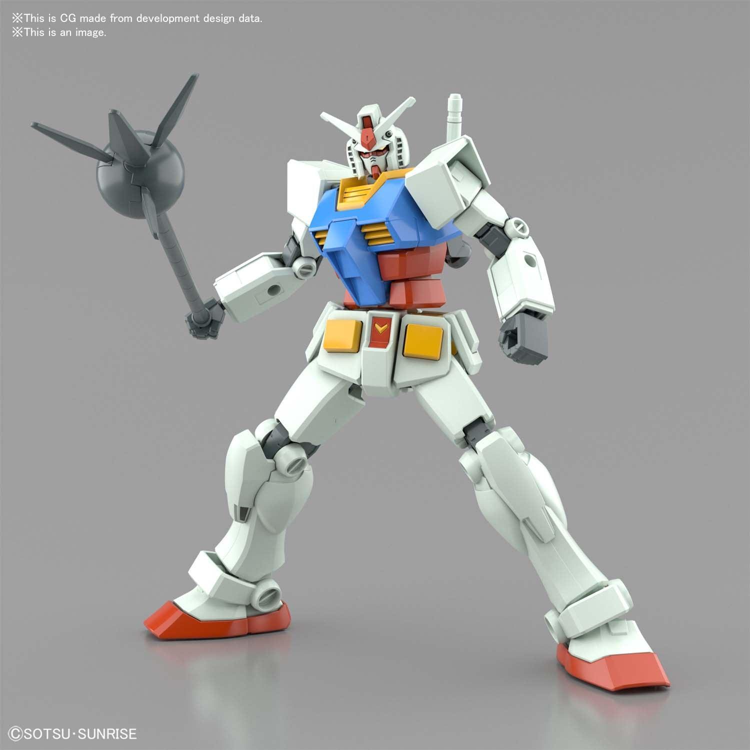 Entry Grade - RX-78-2 Gundam (Full Weapon Set) [2021] - Show Me What You Bot