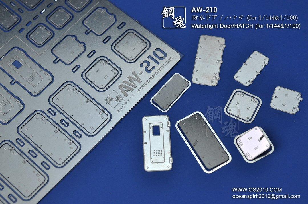 AW-210 - 1/144 & 1/100 Photo-Etched Doors and Hatches [Madworks] - Show Me What You Bot