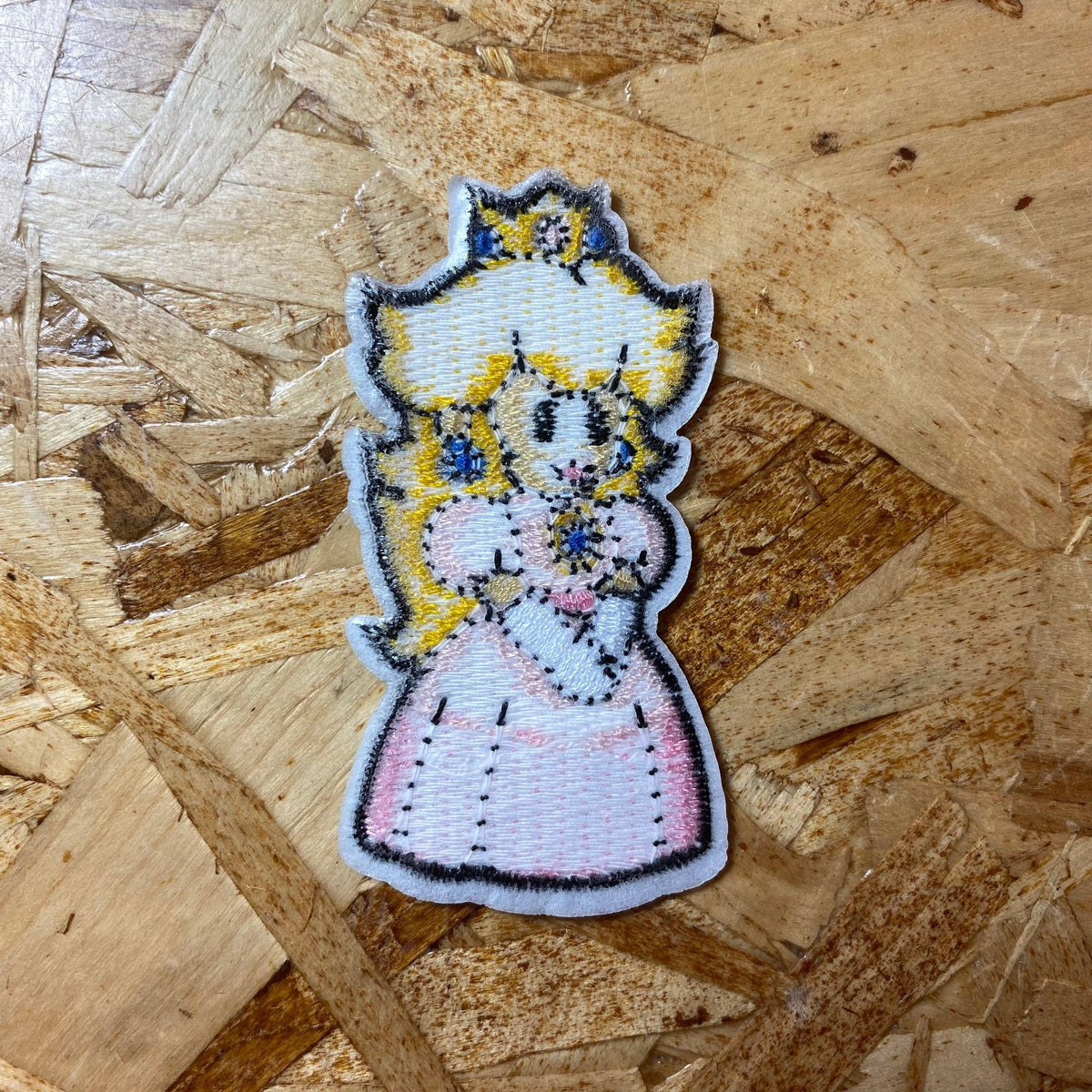 Princess Peach Iron-On Patch - Show Me What You Bot
