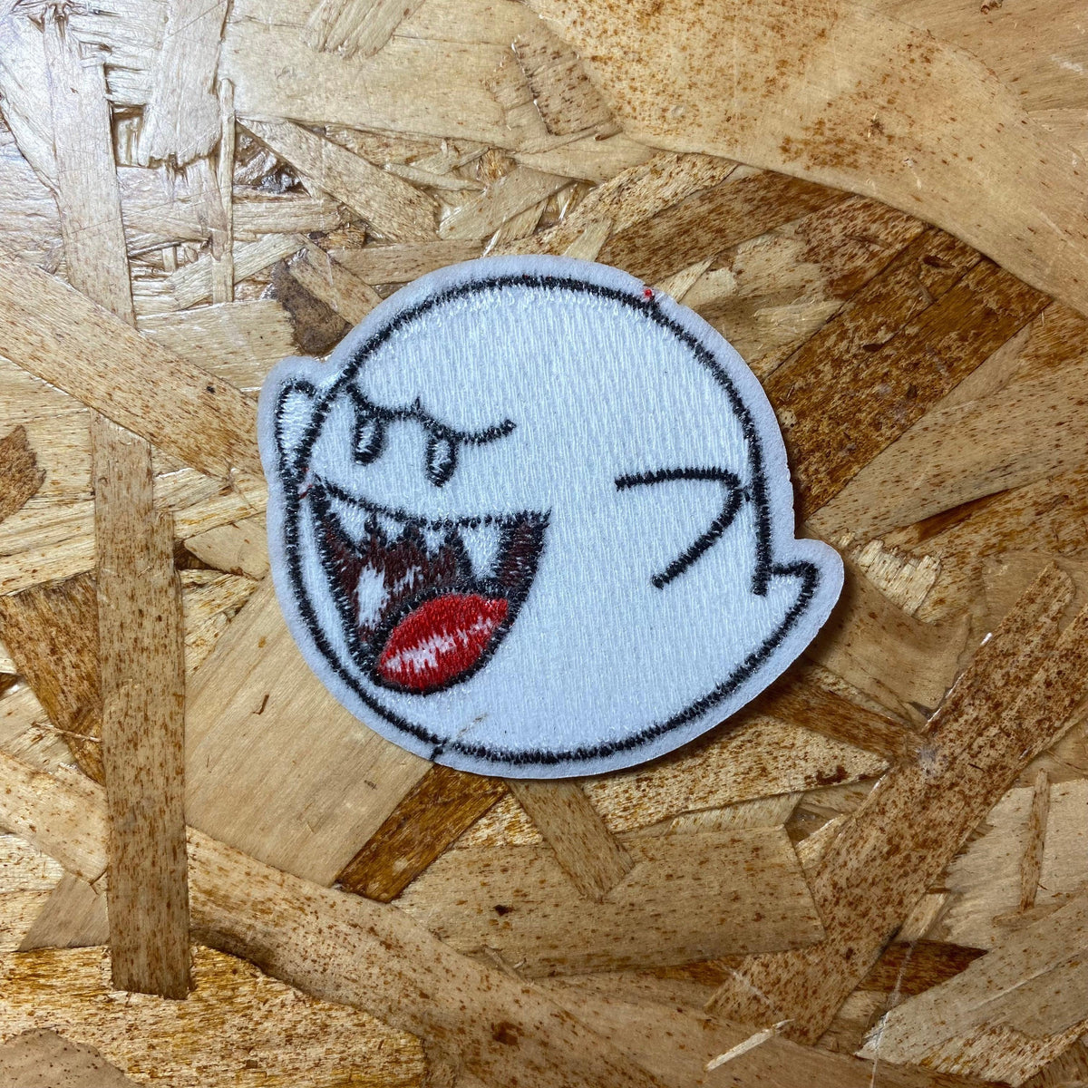 Boo Iron-On Patch - Show Me What You Bot