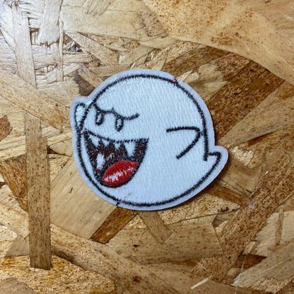 Boo Iron-On Patch - Show Me What You Bot