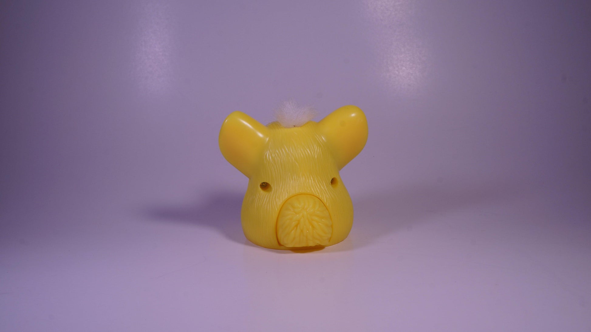 Squeaking Furby Yellow with White] - Vintage Mcdonald's Toy - Show Me What You Bot
