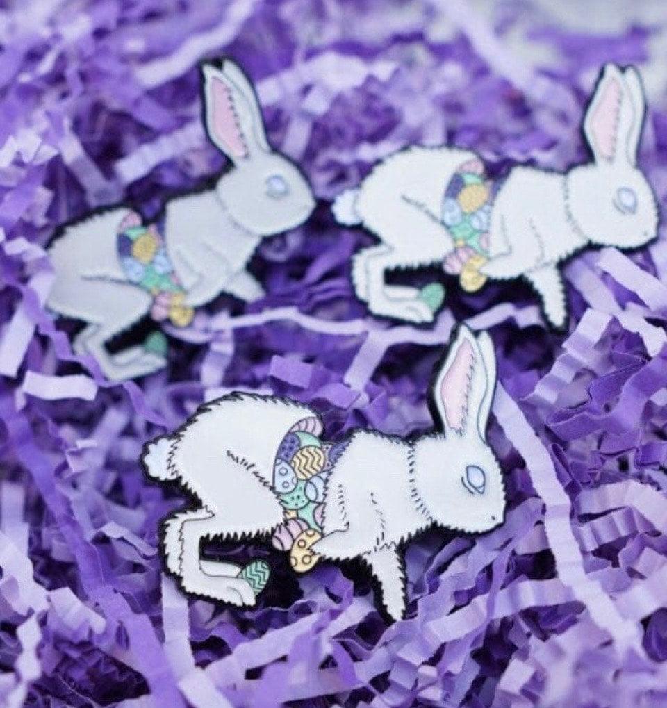 Eostre Easter Bunny | Enamel Pin Megz Majewski - Show Me What You Bot