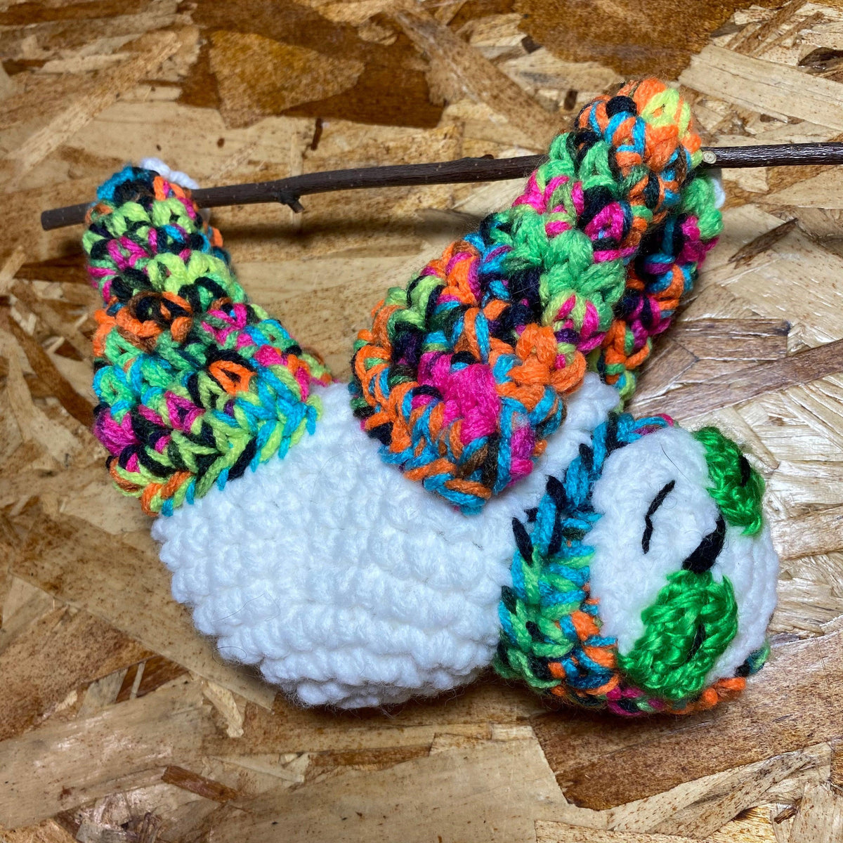Technicolour Dream Sloth - Hanging Tool Caddy - Show Me What You Bot