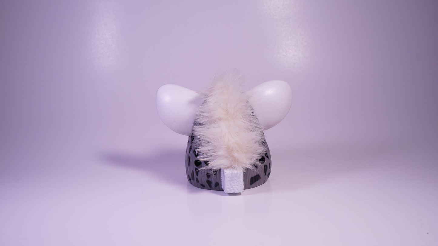 Stomping Furby [Grey and White] - Vintage Mcdonald's Toy - Show Me What You Bot