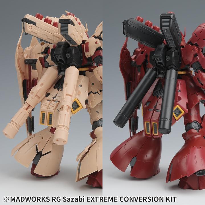 GK05-SAZABI - RG 1/144 Sazabi GK Conversion Kit [Madworks] - Show Me What You Bot