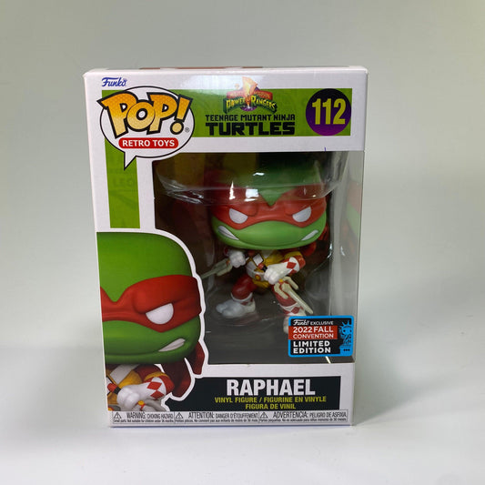 Raphael | Retro Toys | Power Rangers X TMNT | Funko POP! - Show Me What You Bot