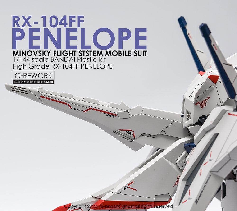 CD-229 - HG 1/144 RX-104FF Penelope Water Decal [G-REWORK] - Show Me What You Bot