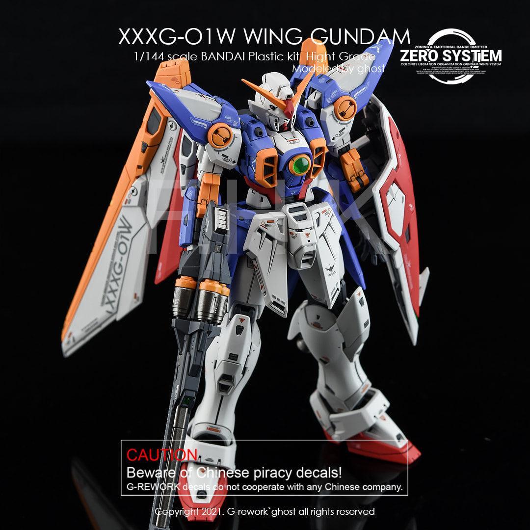 CD-RG35 - RG 1/144 Wing Gundam TV Ver. Water Decal [G-REWORK] - Show Me What You Bot