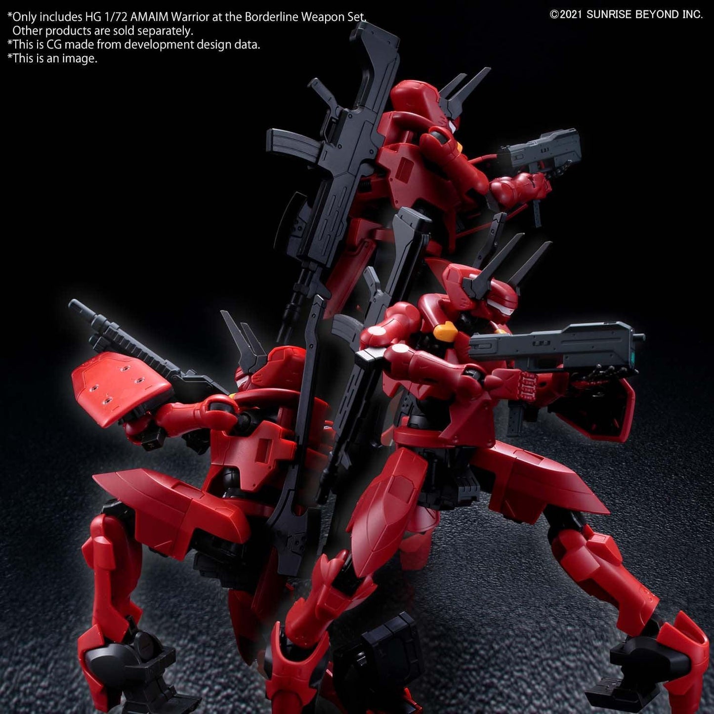 HG 1/72 AMAIM Warrior at the Borderline Weapon Set [2022] - Show Me What You Bot