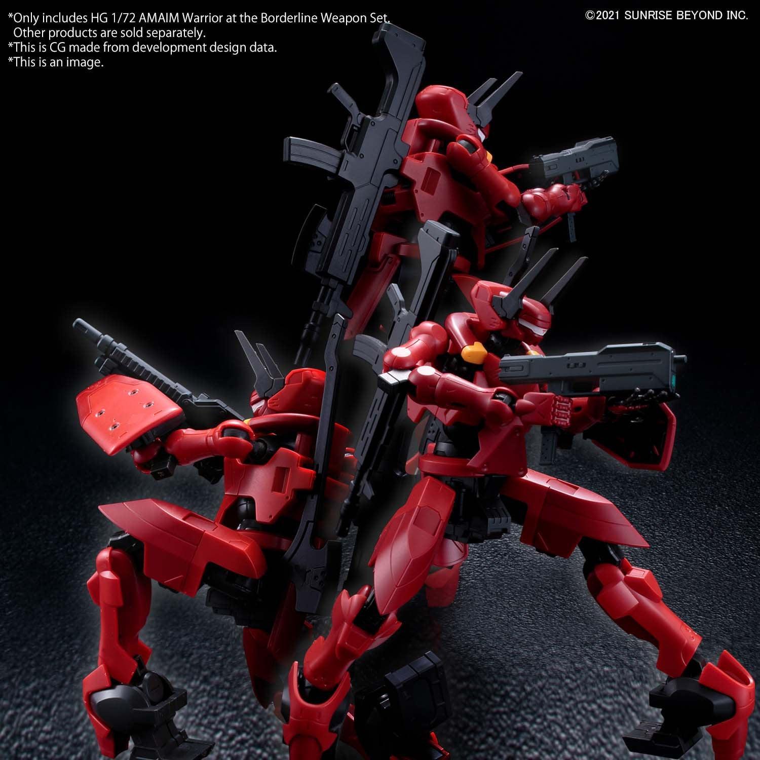 HG 1/72 AMAIM Warrior at the Borderline Weapon Set [2022] - Show Me What You Bot
