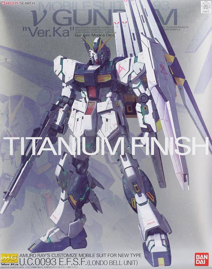 MG 1/100 RX-93 Nu Gundam Ver.Ka (Titanium Finish) - Show Me What You Bot