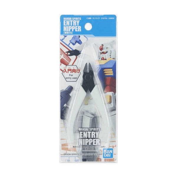 Bandai Spirits - [White] Entry Level Nippers - Show Me What You Bot