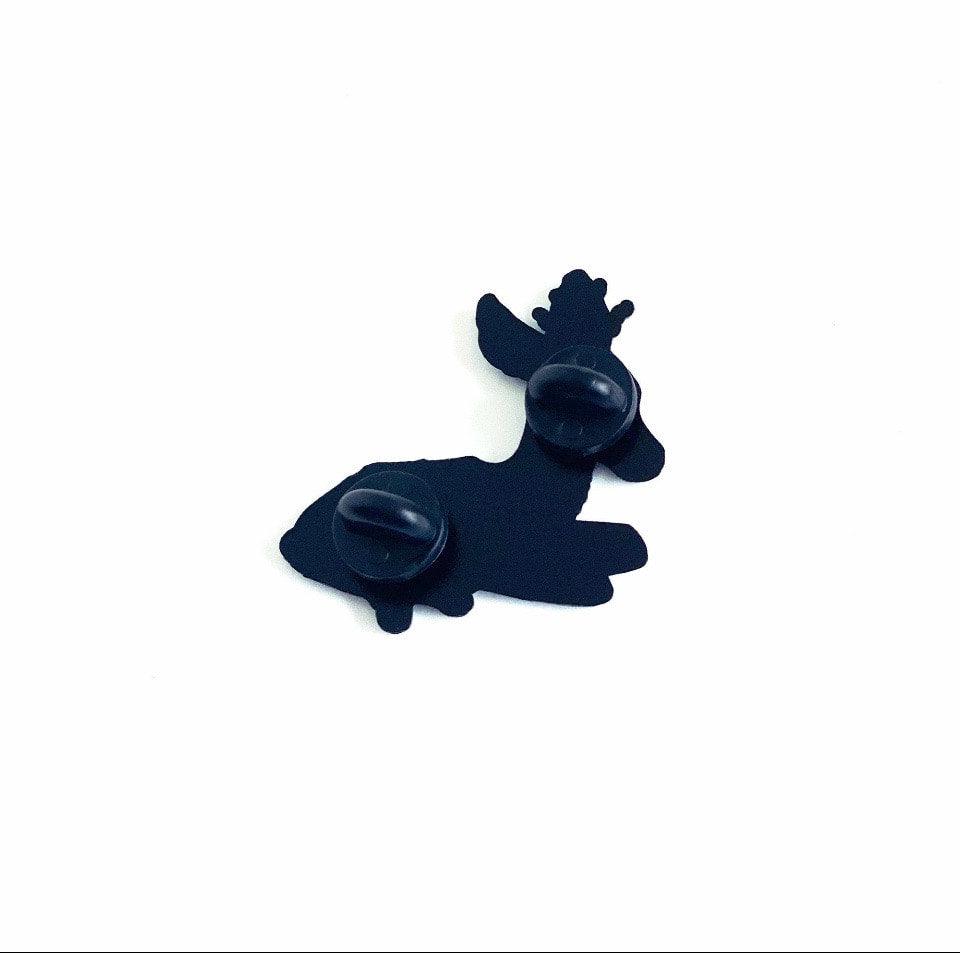 Nott | Ghost Deer Enamel Pin by Megz Majewski - Show Me What You Bot