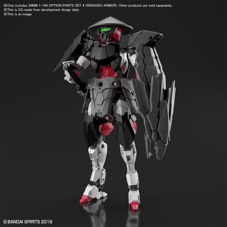 30MM 1/144 - Option Parts Set 4 (Sengoku Armor) [2021] - Show Me What You Bot