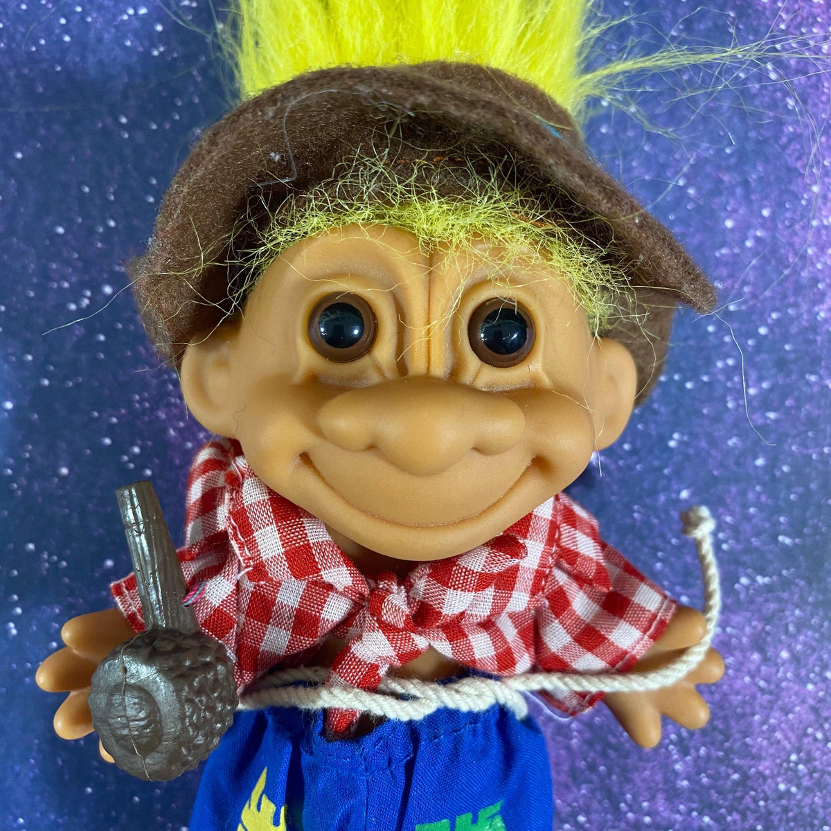 Scarecrow Troll Doll | 1990's Vintage Figure - Show Me What You Bot