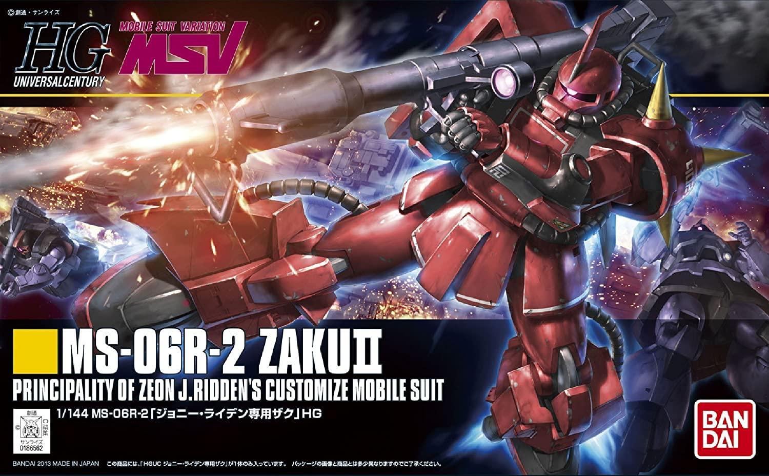 HG 1/144 MS-06R-2 Zaku II Johnny Ridden Custom - Show Me What You Bot