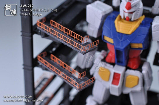 AW-212 1/144 Photo Etch Air Bridge Detail Up Parts [Madworks] - Show Me What You Bot