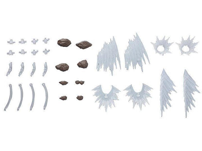 White Shockwave Plastic Accessory Kit [Figure Rise Effect] - Show Me What You Bot