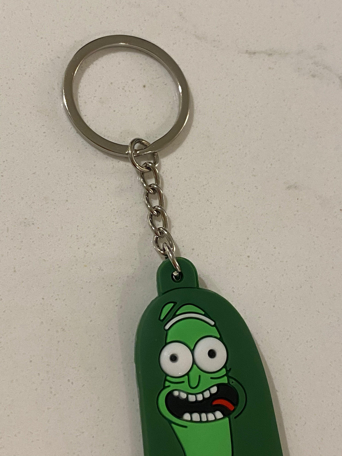 Rick & Morty Key Chain - Pickle Rick - Show Me What You Bot