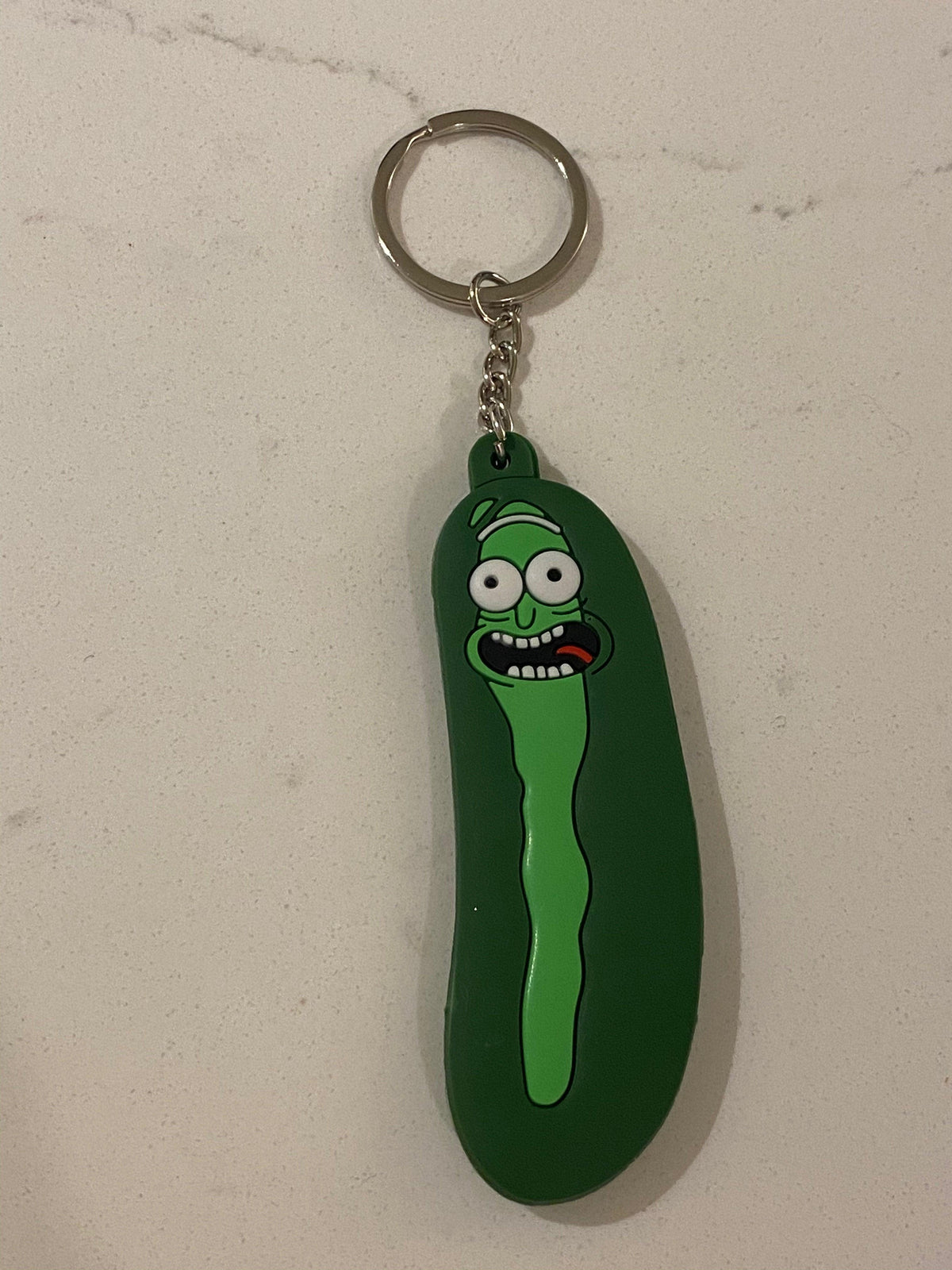 Rick & Morty Key Chain - Pickle Rick - Show Me What You Bot