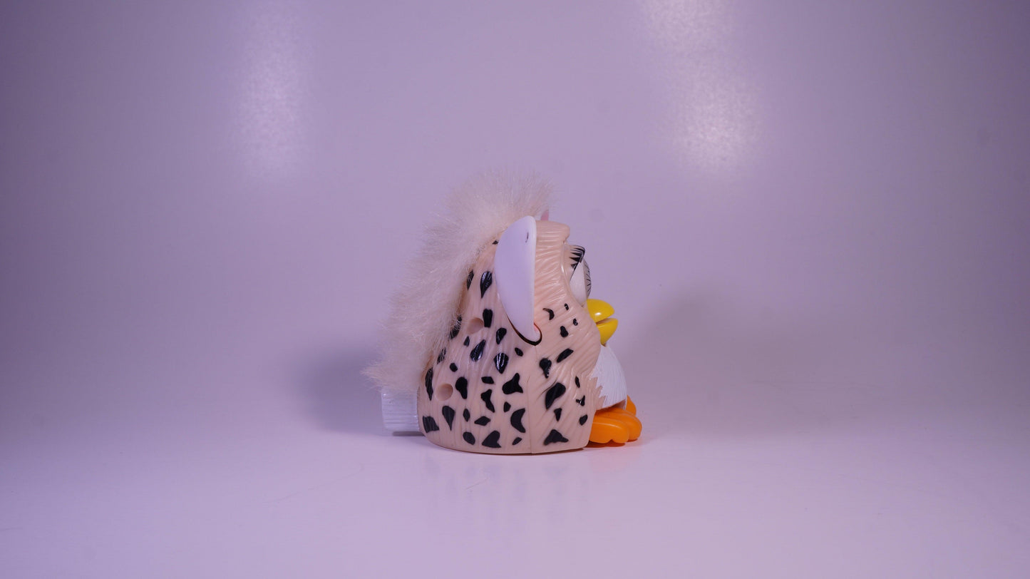 Stomping Furby [Tan Spotted] - Vintage Mcdonald's Toy - Show Me What You Bot