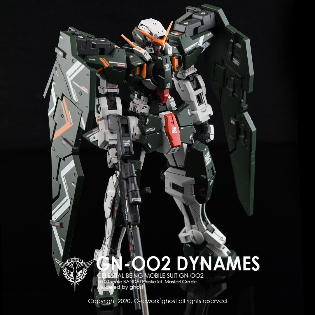 CD-M207 - MG 1/100 Gundam Dynames Water Decal [G-REWORK] - Show Me What You Bot