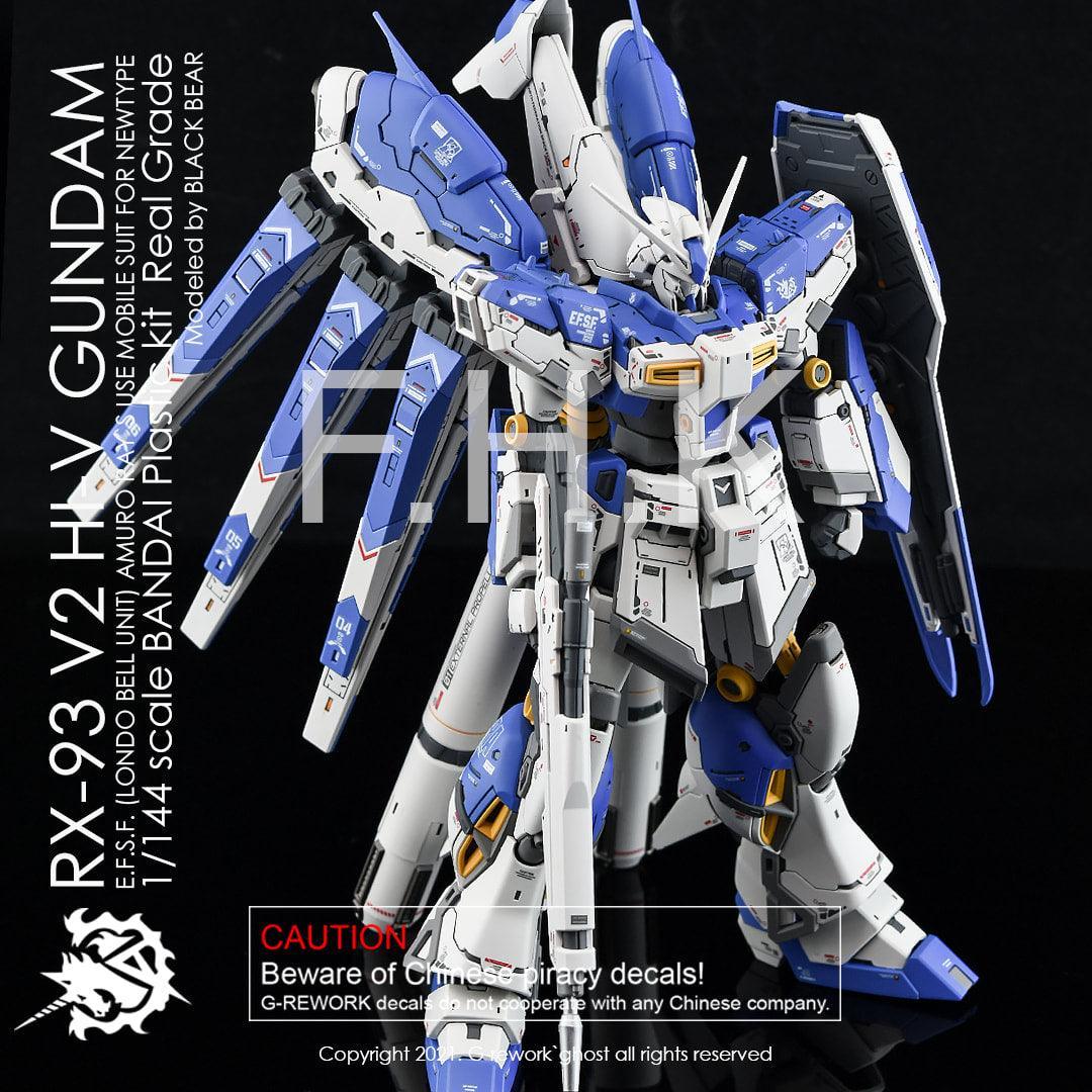 CD-RG36 - RG 1/144 RX-93-2 Hi V Gundam Water Decal [G-REWORK] - Show Me What You Bot