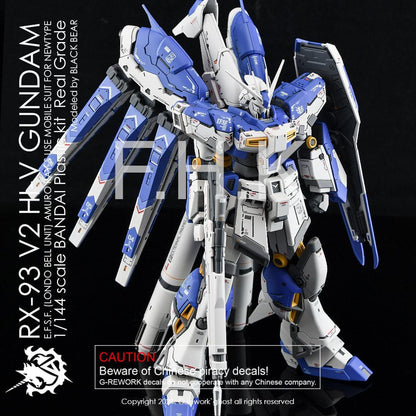 CD-RG36 - RG 1/144 RX-93-2 Hi V Gundam Water Decal [G-REWORK] - Show Me What You Bot